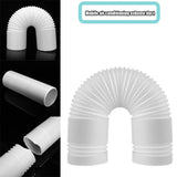 Universal Duct Extension Pipe Telescopic Flexible  Exhaust Hose Accessories Vent Tube for Mobile Air Conditioning