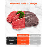 SucceBuy 80Kpa 120W Vacuum Sealer Machine 7-in-1 With Free Bags