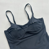 2026 New Women's One Piece Suit Swimwear Sexy Backless Bodysuit Hollow Out Swimsuit Strappy Underwire Bikini Beach Bathing Suit