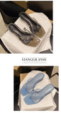 2026 Summer Jelly Shoes Women Fashion Sandals Low Heel Square Toe Girls Street Flip Flops Transparent Color Female Slippers