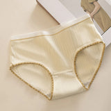 2026 Sweat Sports Thongs Womens Cotton Sweat Hipster Stretch Breathable Underpants Women Bikinis Panties трусы женские 부부생활 속옷