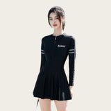 New Women's Split Style Swimsuit for Slimming, Belly Covering, and High-end Sports Style