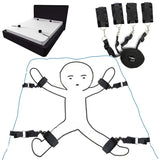 Cosplay Sex Leather Bondage Kit BDSM Restraints Fetish Erotic Sex Toys Couples Women Bandage Slave Collars  Handcuffs Adult Game