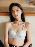 Sexy Pure Comfort Strapless Bra Teen Girl Wirefree Breathable Top Support Foldable Lace Bralette CA Delivery S-XL MOYISU 32-38