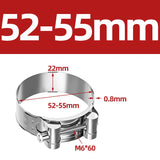 304 Stainless Steel Hose Clamp for Air Water Fuel Pipes