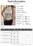 Phantasy Elegant Temperament Neck Sequin Camisole Women T-shirt Sexy Sleeveless Tank Top Female Clothes Tops 2025 Summer