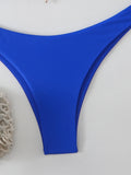Halter Triangle String Bikinis 2026 Women Sexy Swimsuit Solid Starfish Swimwear Female Bathers Bathing Swimming Swim Suit