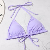 3 Pieces Bikini Set With Skirt  Tie Dye String Thong Bathing Suit Women Swimsuit Female  Swimwear Beach Wear Swim Lady Summer