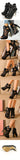 Summer Party Ankle Booties Black High Heels Platform Sandals Women Peep Toe Elegant Lace White Wedding Bridal Dress Shoes