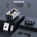 DayFlicker 1200W Fog Machine With RGB Lighting For Stage