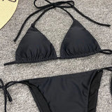 Sexy Neon Extreme Mini Micro String Bikini 2025 Women Swimsuit Female Swimwear Two-Piece Bikini Set Bathing Suit Swim Beach Wear