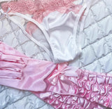 MOYISU New Release Contrast Bra Set | Demure & Sexy French Lace Bralette | Accentuates Small Chest Curves | Breathable Lingerie