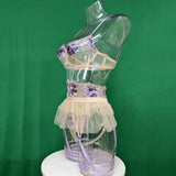 Toucheart Erotic Lingerie New Sexy Purple Embroidery Heavy Industry Pure Bodyshaping Luxurious Seductive Intimate Sexy Underwear