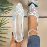 Women Flat Shoes 2026 New Summer Flat Sneakers Women Mary Jane Shoes Breathable Mesh Ballet Loafers Shoes Zapatos De Mujer