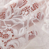 Sexy Lingerie Set Women Erotic Bra Nightdress Sexy Lace V-Neck Underwear Solid Slim Soft Dresses Transparent Thong & Sleepwear