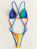High Cut Out G String Female Swimwear One Piece Swimsuit Women Mini Micro Thong Monokini Bather Backless Bathing Suit Swim Wear