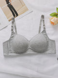 Hot Selling Women's Strapless Gathered Bra With Chest Pad And Stripe Design, Three Buckle Shoulder Strap Adjustable Bra D1806