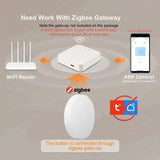 Zigbee Smart Push Button Wireless Scene Switch Ewelink App Remote Control Smart Automation Scenario Switch Work With Zigbee2MQTT