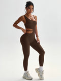 Beautiful back design, sexy one-piece yoga leggings, suitable for women's breathable quick-dry sports bodysuits