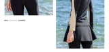 Split Swimsuit Women's Four Piece Sports Slimming Diving Beach Surfing Conservative Sun Protection Long Sleeved Swimsuit Set