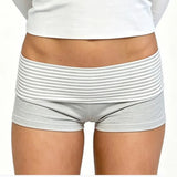 2026 Summer Women Striped Over Fold Shorts Elastic Waist Skinny Short Pants  Daily Casual Lounge Jogging Shorts