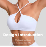 New Summer Sexy Sports Bra Workout Brasier Running Breathable Fitness Underwear Female Quick-Dry Yoga Clothes Gym Top Woman