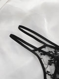 5PCS Women's Sexy And Fun Hollow Lace Underwear Easy to Wash And Dry, Traceless Antibacterial Underwear C830