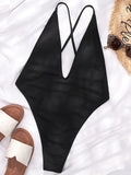 Extreme Mini Micro String Cross Backless Women Monokini Swimwear One Piece Swimsuit Female High Cut Bathing Suit Swim Beachwear