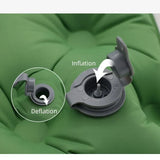 By Inflating Double Inflatable Camping Mattress Ultralight Sleeping Pad