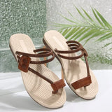 Flip Flops WomensShoes Flat Summer Slippers  Folded Flip Casual Fashion Bohemian Flops Dress Sandals Women