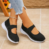 Spring Summer Breathable Flats Women Plus Size 43 Slip On Platform Sneakers Woman Comfortable Soft Non Slip Casual Shoes Female