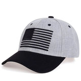 Fashion American Flag Embroidery Baseball Caps Spring and Summer Outdoor Adjustable Casual Hats Sunscreen Hat