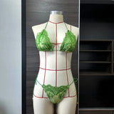 2026 Sexy 2 Piece Bikini Sets Lace bordered Bikini Micro Thongs Bathing Suit Swimsuit Women Biquini Bandage Beachwear Swimwear