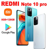 XIAOMI Redmi Note 10 pro 2400x1080 resolution 8GB +128GB fashion smart phone NFC