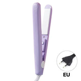 Cute Mini Travel Hair Straightener EU/US Portable Hair Styling Iron Bangs Styling Hair Iron Set Curl Ends Hair Clip Hair Beauty