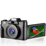 Flip Screen 16X 56MP Digital Camera For Photography Video Recording 4K Vlog Camcorder Youtube Livestreaming Wifi Webcam Selfier