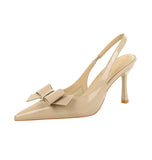 Luxury Designer Burgundy Suede Ankle Strap Pumps Sexy Pointed Toe Ankle Buckle Elegant Heels Fashion Wedding Party Shoes Shoes