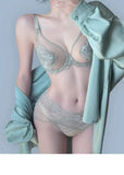 MOYISU Pure lace Girls Sexy Lace Bralette Flash Sale | Bra & Set Flexi-Wire Tech Sheer Allure Anti-Sag | Vintage Limited Last 50