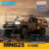 ZWN MN82 / MN82S 1:12 4WD RC Pickup Truck – LC79 Off-Road Climbing Remote Control Car