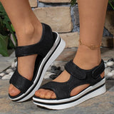 Women Summer Shoes  New Mesh Fish Platform Sandals Women's Open Toe Wedge Sandals Ladies Light Casual Shoes Zapatillas Muje