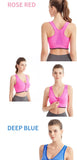 Sports Bra Women Front Zipper More Size Crop Tops Female Gym Jogging Yoga Fitness Shockproof Vest Bralette Sport Bras for Women