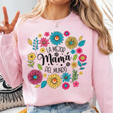 Spanish Happy Mother's Day Mom DIY Iron-On Heat Transfer Sticker Decals T-shirts Sweatshirts Bag Clothing Fabric Handmade Decor