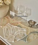2026 Mid-waist Lace Panties Seamless Soft Mulberry Silk Bottom Crotch Women's Lace Panties Women