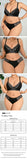 Plus Size Sexy Lace Spliced Lingerie Set, Wireless Seamless Push-up Bra for Full Bust Support