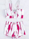 2026 Print High Waist String Two Piece Bikini Women Swimwear Female Swimsuit Bathers Bathing Swimming Suit Beachwear Summer