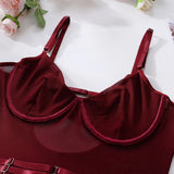 Sexy Lingerie Super Hot Women's Underwear Sets Sexy Ensemble Lingeries Femmes Female Bra Set Erotic Lingerie Woman Pyjama-sets