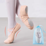 Drawstring Ballet Bag Blue Champagne Color Dance Bag For Girls Ballerina Pointe Shoes Bags Ballet Dance Accessories