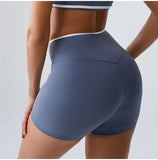 Sports Shorts Cross Waist Women Shorts Women Cycling Jogging Fitness High Waist Push Up Gym Shorts Leggings Women Yoga Clothing