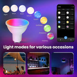 TNCE Tuya gu10 E27 E14 WIFI or Zigbee, Dimmable Light LED lamps 2700-6500k Bulb, Smart Life, Voice With Alexa Google Home alice