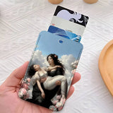 M-Mon L-Lafertes FEMME FATALE Cute Cartoon Card Keychain Anime Fashion Pendant Bag ID Door Card Case Bus Card